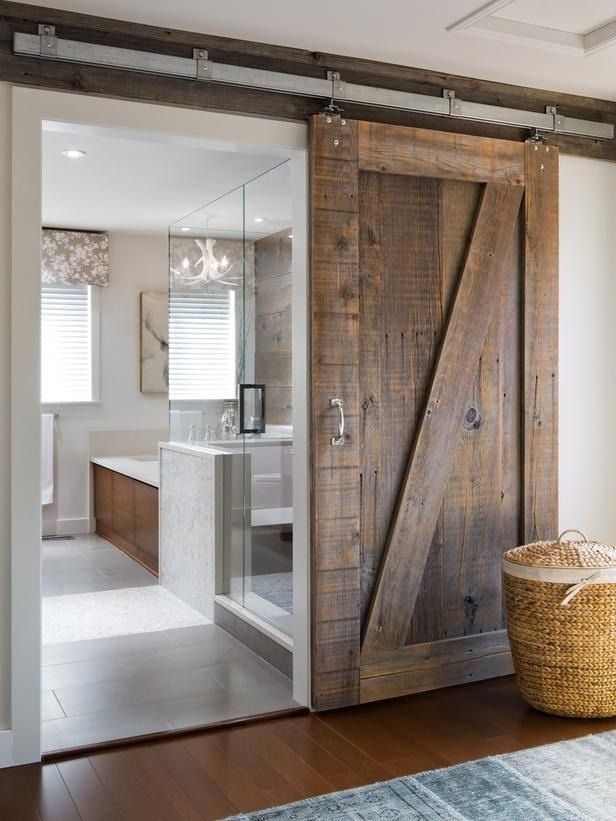 Barn Doors for the Bathroom