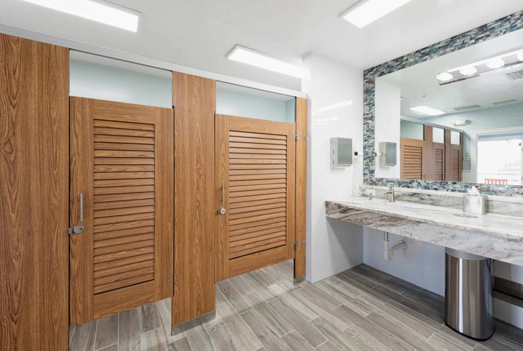 Louvered Bathroom Doors