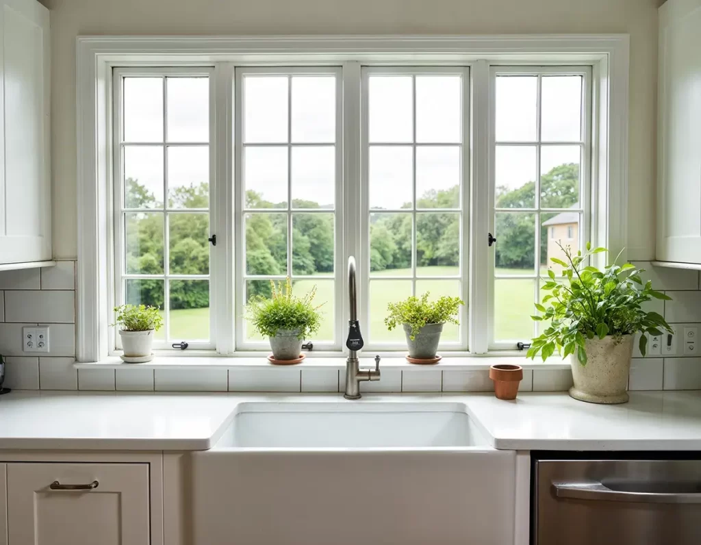 Casement Windows for Kitchen